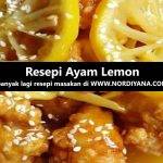 Resepi Ayam Lemon