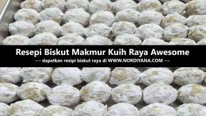 Resepi Biskut Makmur Kuih Raya Awesome
