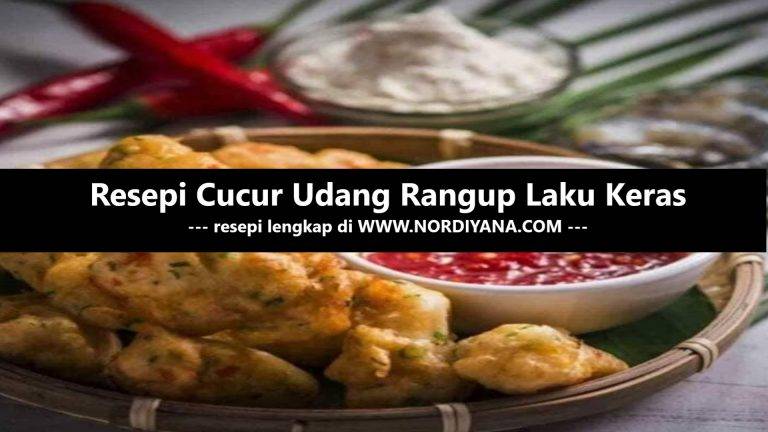 Resepi Cucur Udang Rangup Laku Keras