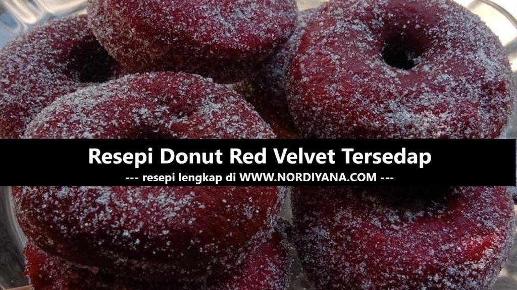 Resepi Donut Red Velvet Tersedap