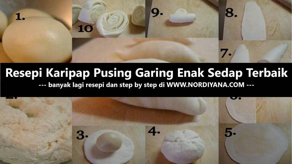 Resepi Karipap Pusing Garing Enak Sedap Terbaik