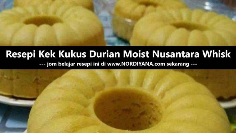 Resepi Kek Kukus Durian Moist Nusantara Whisk