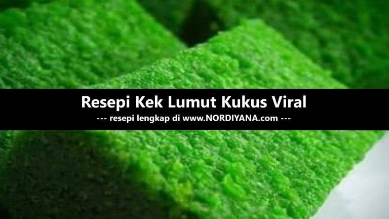 Resepi Kek Lumut Kukus Viral