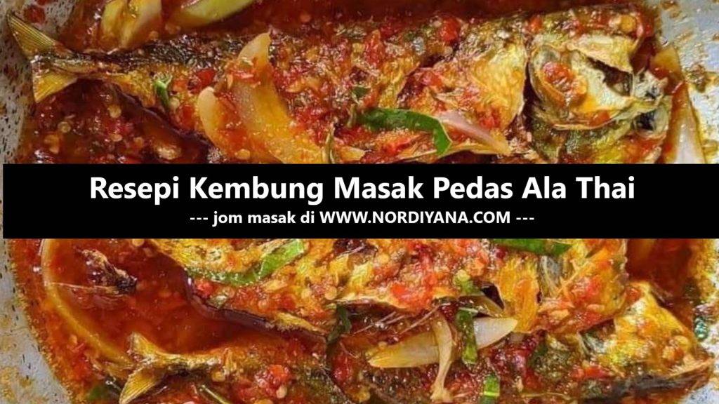 Resepi Ikan Kembung Masak Pedas Ala Thai
