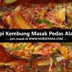 Resepi Ikan Kembung Masak Pedas Ala Thai