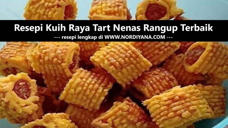 Resepi Biskut Raya Tart Nenas