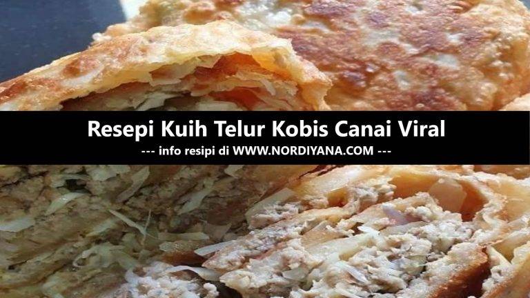 Resepi Kuih Telur Kobis Canai Viral