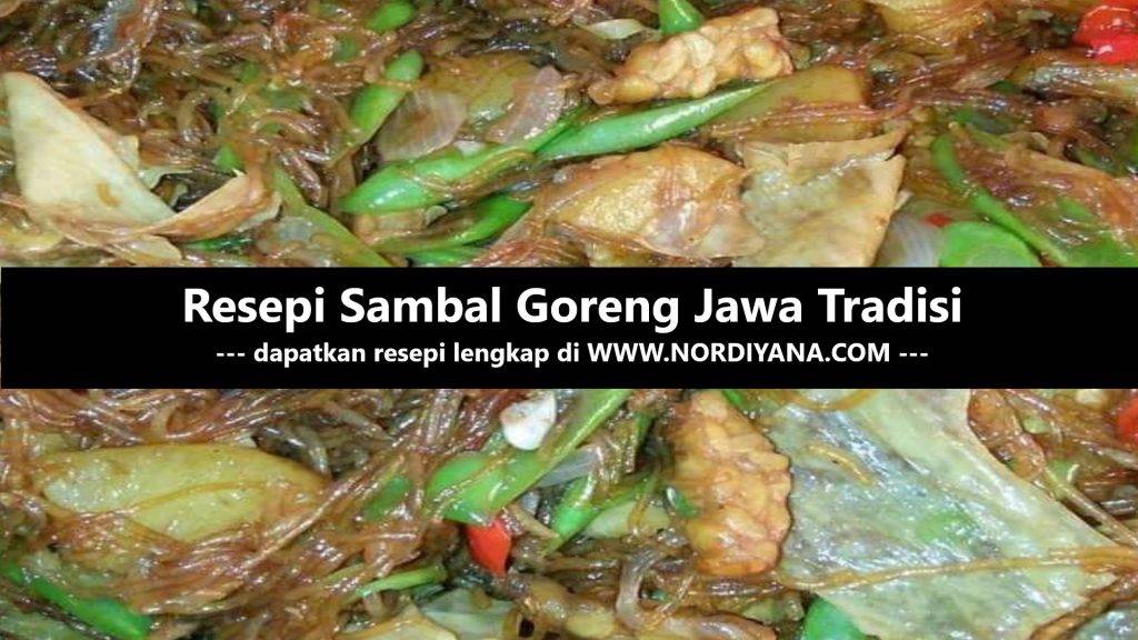Resepi Sambal Goreng Jawa Tradisi