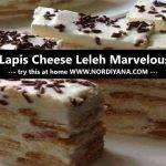 Resipi Kek Lapis Cheese Leleh Marvelous with Love