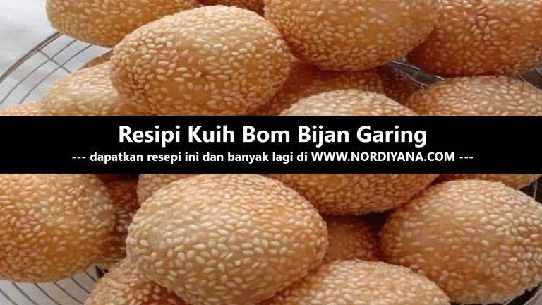 Resipi Kuih Bom Bijan Garing