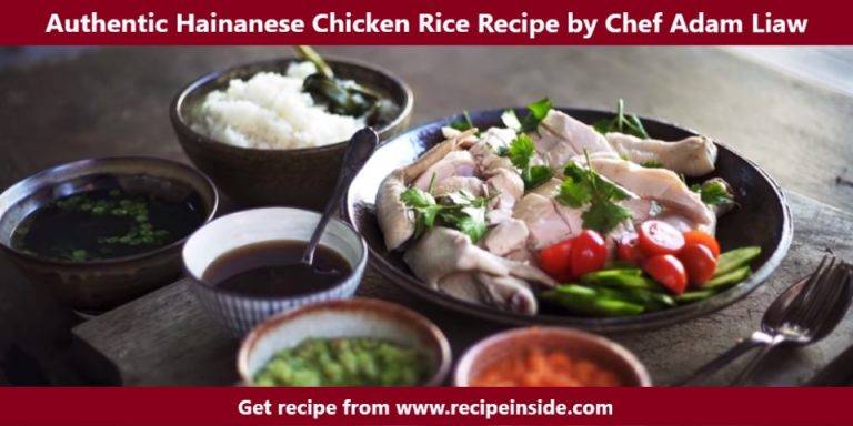 Resepi Nasi Ayam Hainan Chef Adam Liaw
