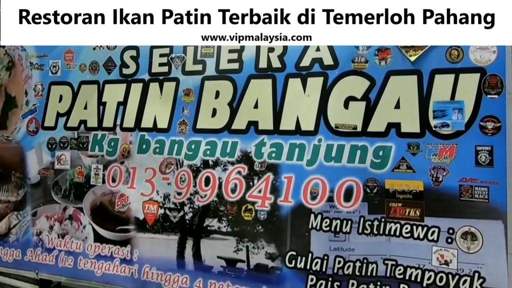 Restoran Ikan Patin Terbaik di Temerloh Pahang