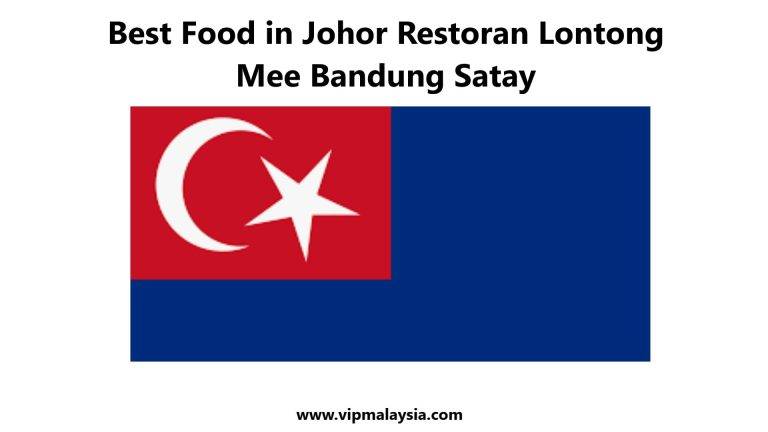 Best Food in Johor Restoran Lontong Mee Bandung Satay