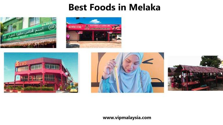 Melaka Best Foods and Destinations 2