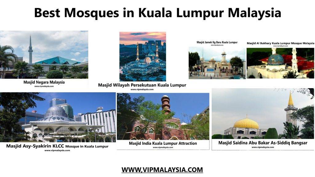Best Mosques in KL Attractions in Malaysia
