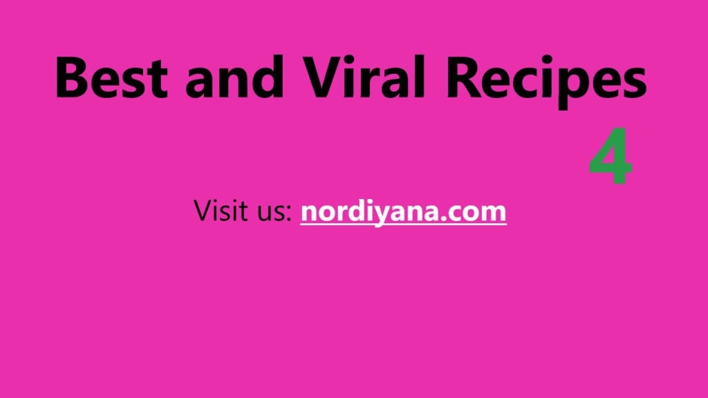 Best and Viral Recipes 4